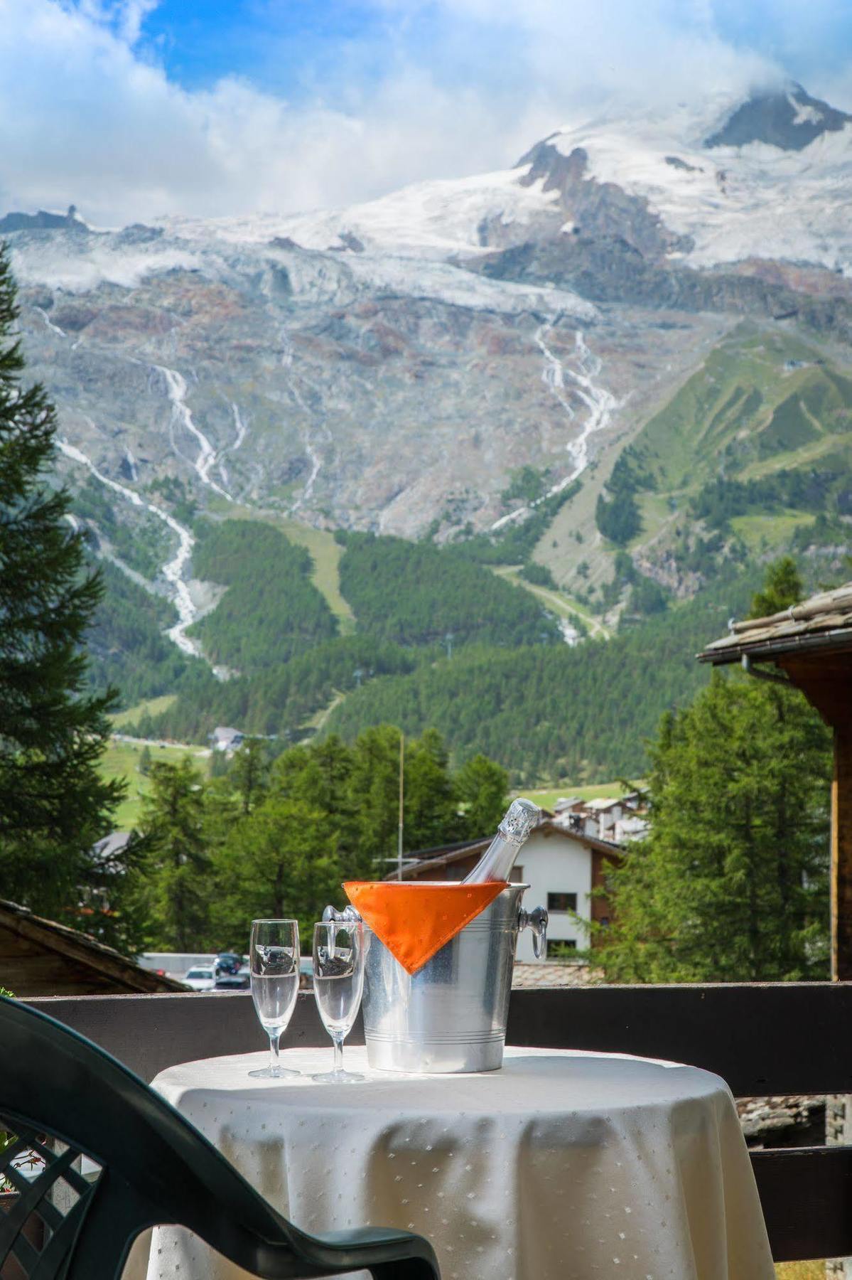 Hotel La Collina Saas-Fee Eksteriør bilde